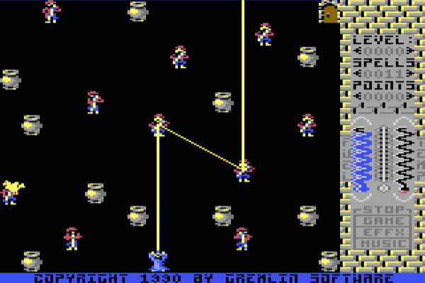 Mindbender - Commodore 64 game screenshot (1990) by Gremlin Graphics